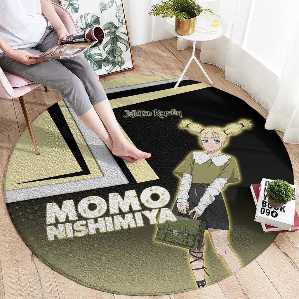 Momo Nishimiya Round Carpet Soft Pastel Anime Style