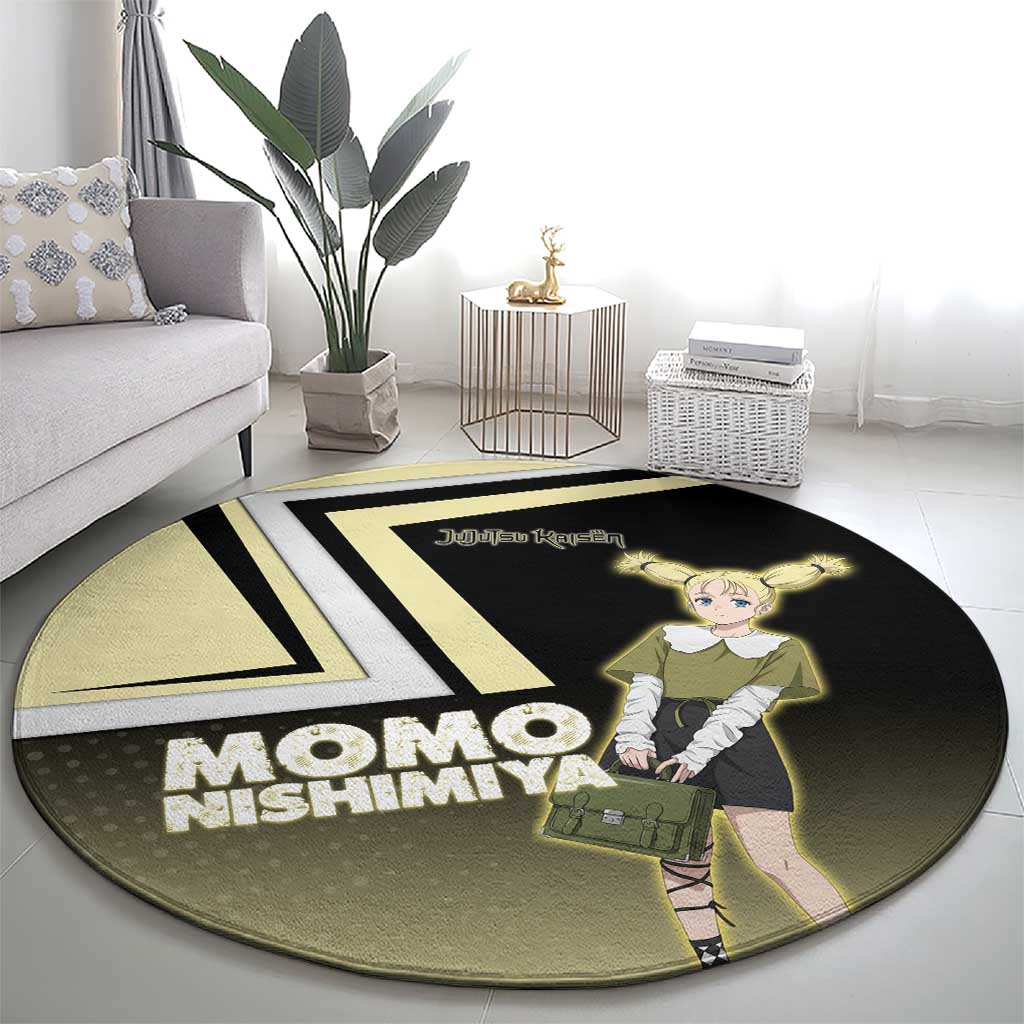 Momo Nishimiya Round Carpet Soft Pastel Anime Style