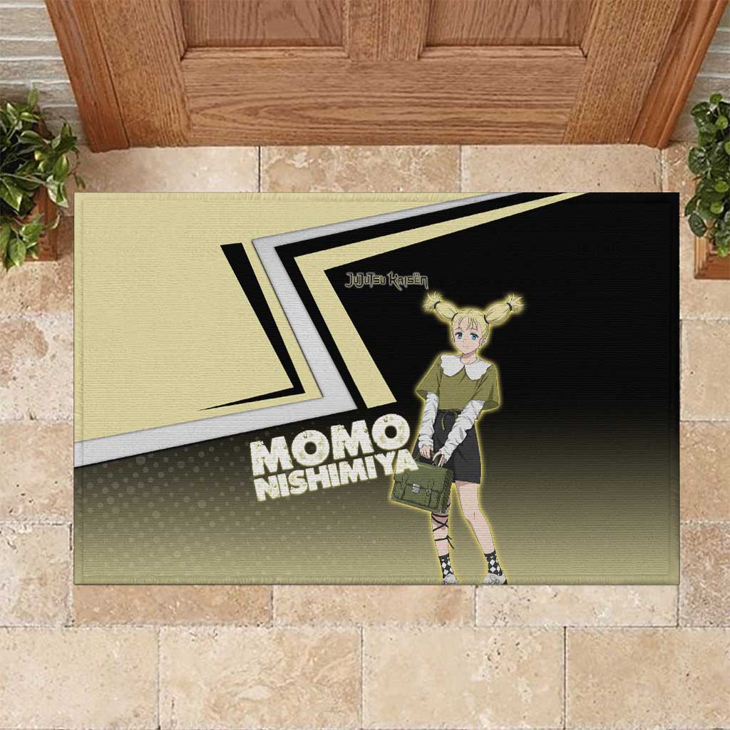 Momo Nishimiya Rubber Doormat Soft Pastel Anime Style