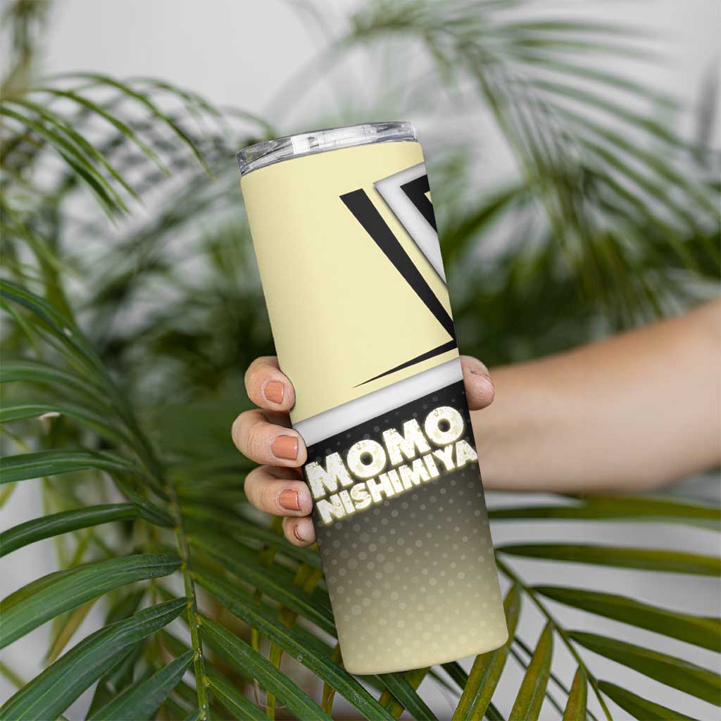 Momo Nishimiya Skinny Tumbler Soft Pastel Anime Style
