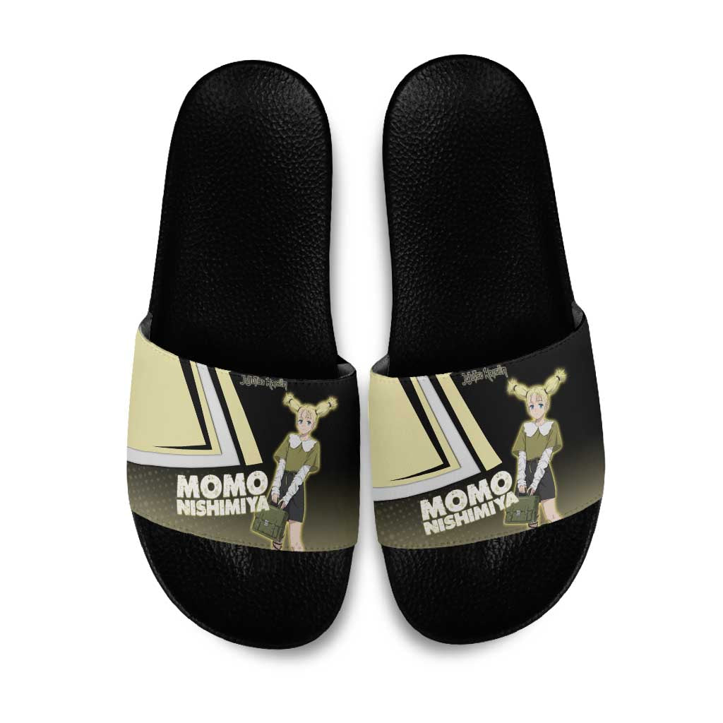 Momo Nishimiya Slide Sandals Soft Pastel Anime Style