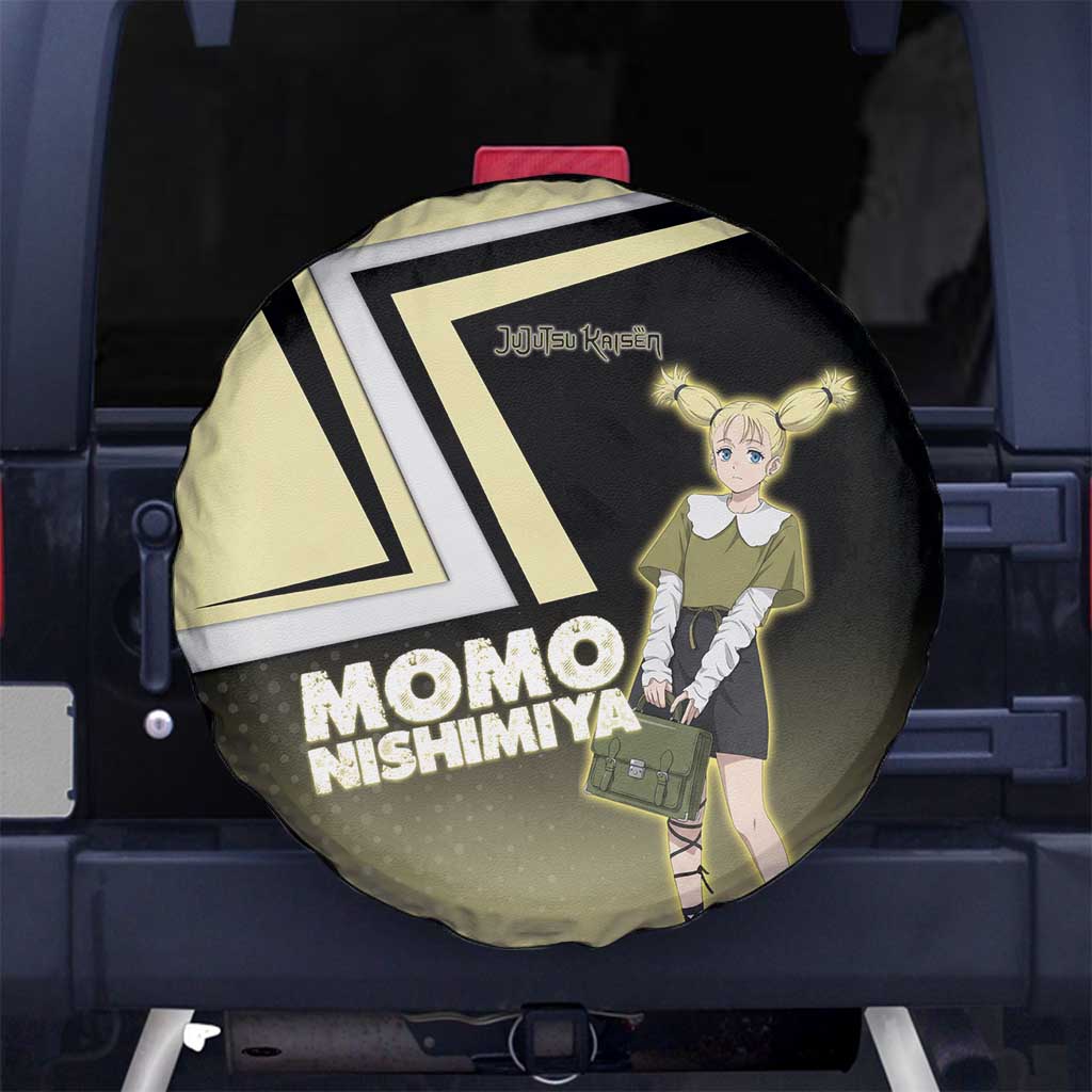 Momo Nishimiya Spare Tire Cover Soft Pastel Anime Style