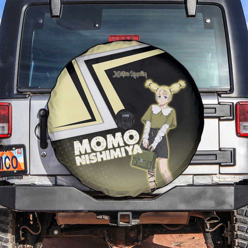 Momo Nishimiya Spare Tire Cover Soft Pastel Anime Style
