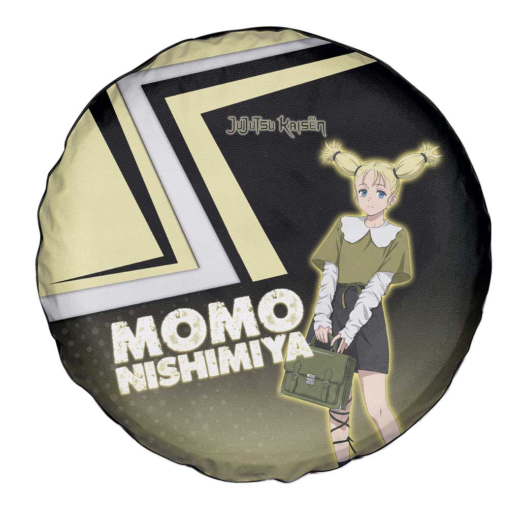 Momo Nishimiya Spare Tire Cover Soft Pastel Anime Style