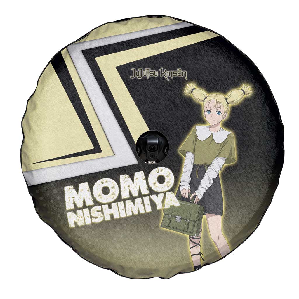 Momo Nishimiya Spare Tire Cover Soft Pastel Anime Style