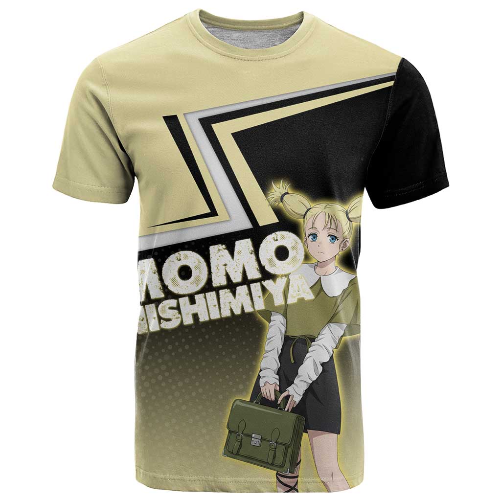 Momo Nishimiya T Shirt Soft Pastel Anime Style