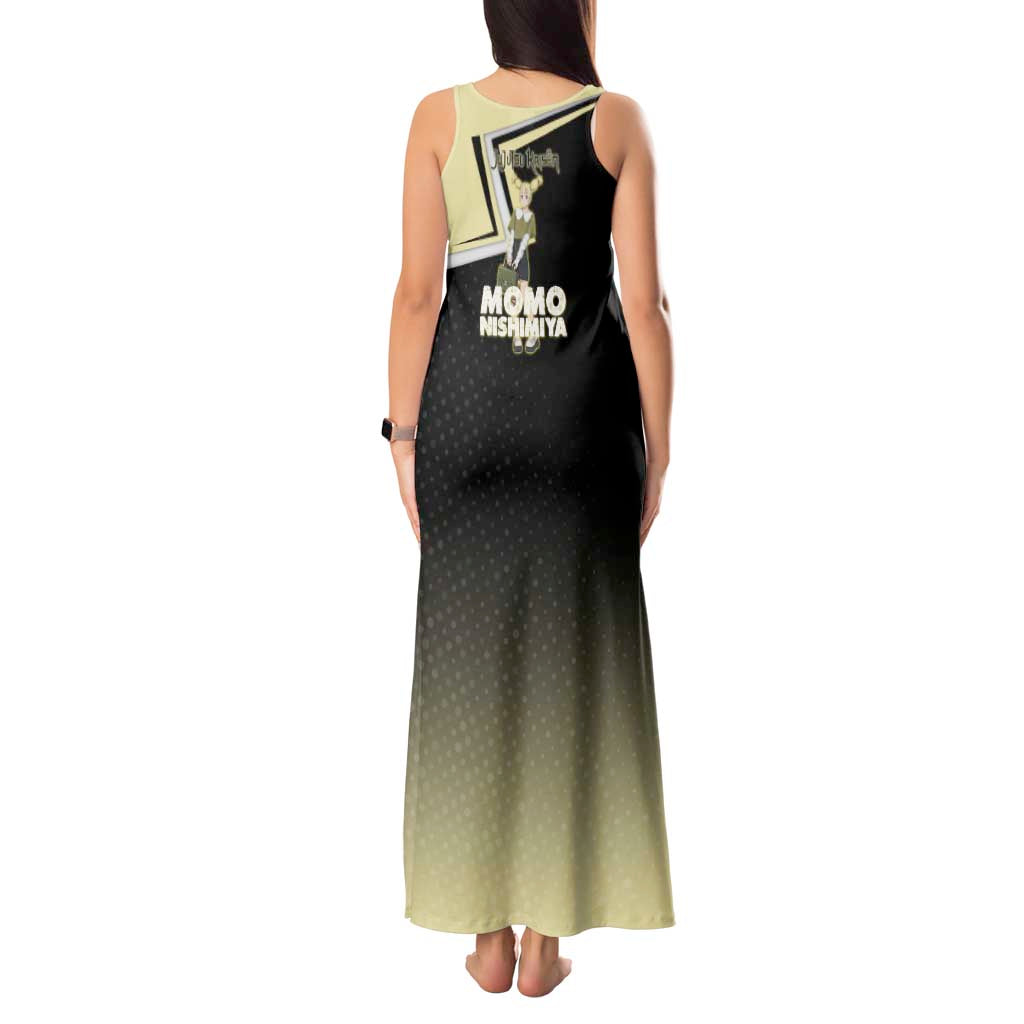 Momo Nishimiya Tank Maxi Dress Soft Pastel Anime Style