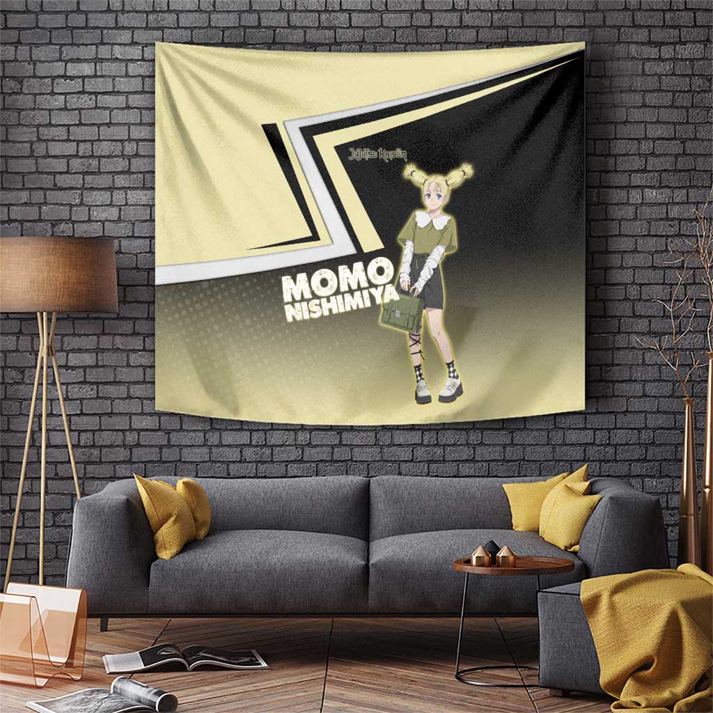 Momo Nishimiya Tapestry Soft Pastel Anime Style