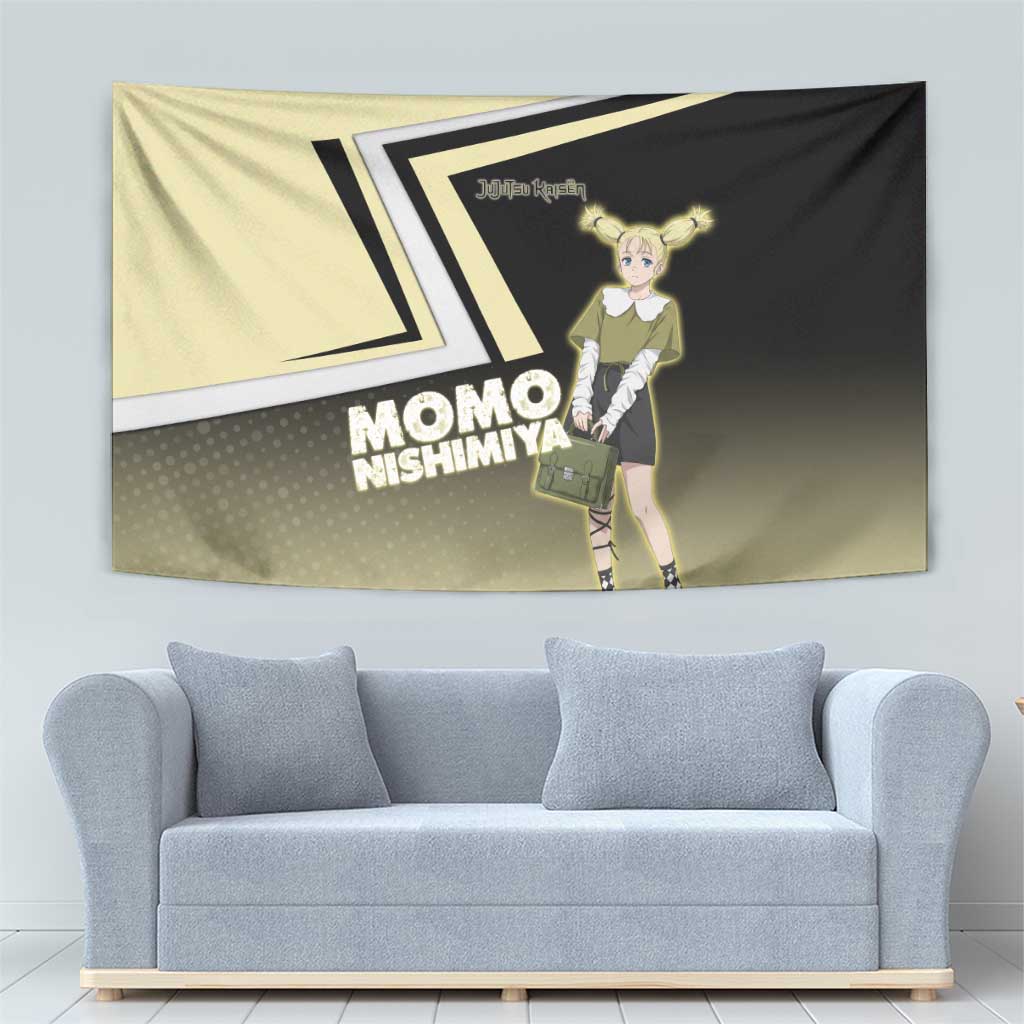 Momo Nishimiya Tapestry Soft Pastel Anime Style