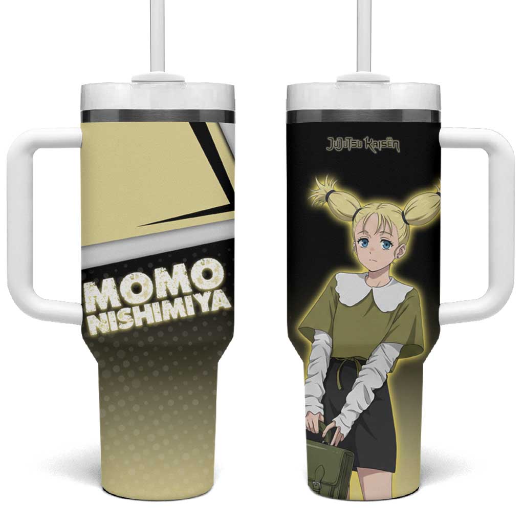 Momo Nishimiya Tumbler With Handle Soft Pastel Anime Style