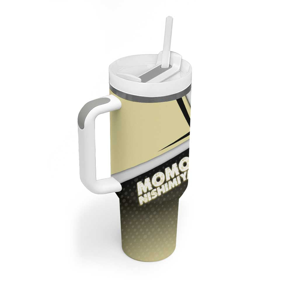Momo Nishimiya Tumbler With Handle Soft Pastel Anime Style