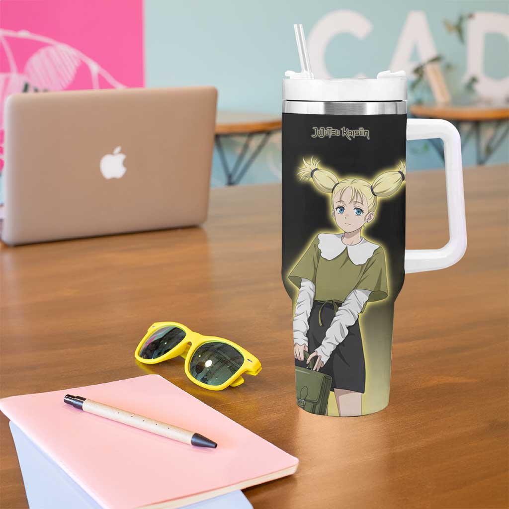 Momo Nishimiya Tumbler With Handle Soft Pastel Anime Style