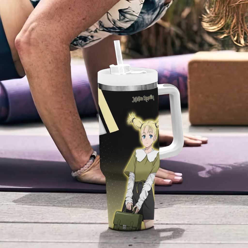 Momo Nishimiya Tumbler With Handle Soft Pastel Anime Style