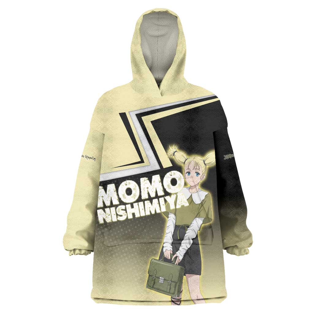 Momo Nishimiya Wearable Blanket Hoodie Soft Pastel Anime Style
