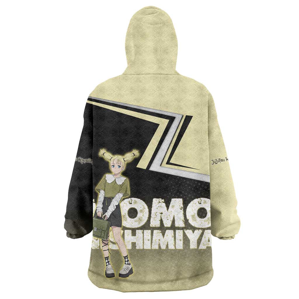 Momo Nishimiya Wearable Blanket Hoodie Soft Pastel Anime Style