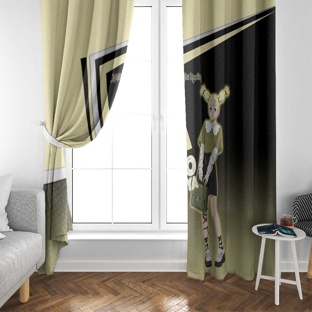 Momo Nishimiya Window Curtain Soft Pastel Anime Style