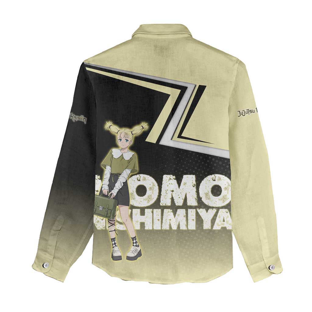 Momo Nishimiya Women Casual Shirt Soft Pastel Anime Style