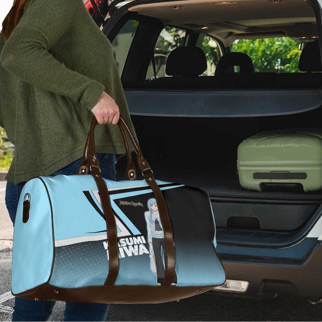Kasumi Miwa Travel Bag Blue Gradient Anime Style