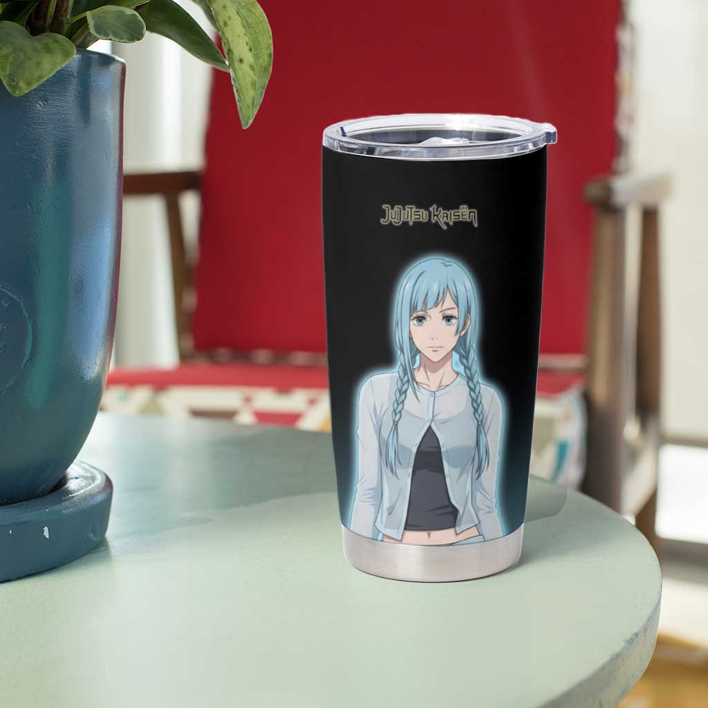 Kasumi Miwa Tumbler Cup Blue Gradient Anime Style