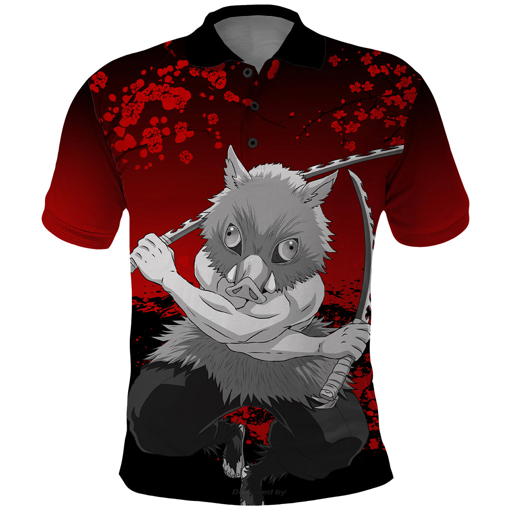 Inosuke - Japan Art Polo Shirt