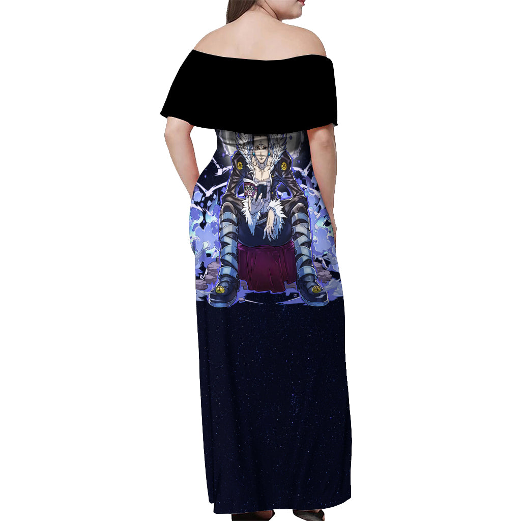 Chrollo Lucilfer Phantom Troupe - Anime Off Shoulder Maxi Dress