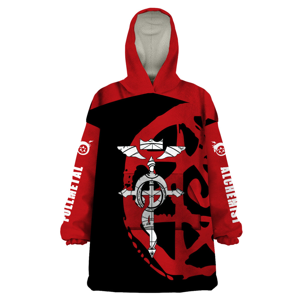 Fullmetal Wearable Blanket Hoodie Achemist