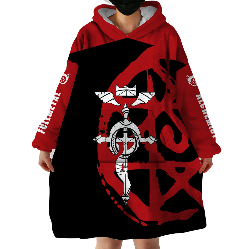 Fullmetal Wearable Blanket Hoodie Achemist