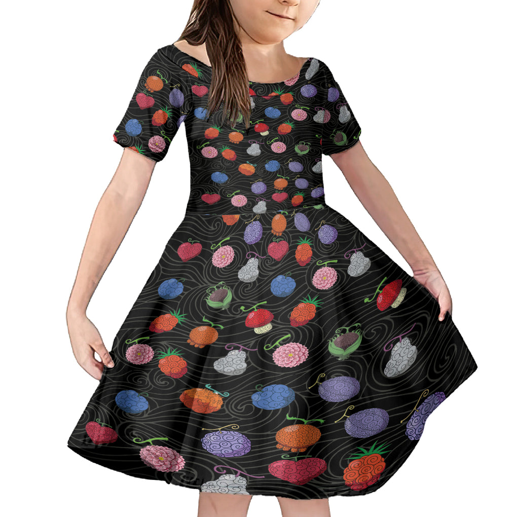 Devil Fruits Family Matching Tank Maxi Dress and Hawaiian Shirt One Piece