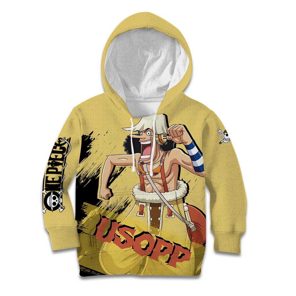 Usopp - One Piece Kid Hoodie Anime Style