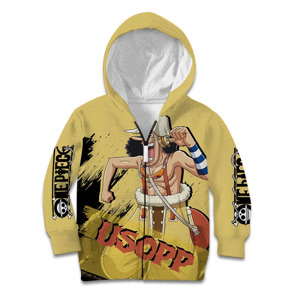 Usopp - One Piece Kid Hoodie Anime Style
