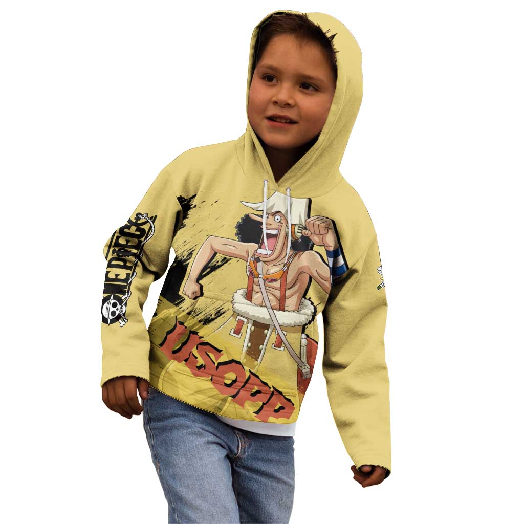 Usopp - One Piece Kid Hoodie Anime Style