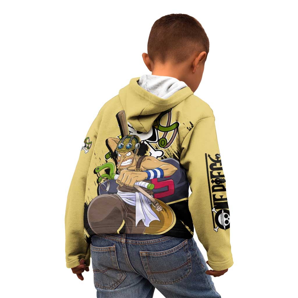 Usopp - One Piece Kid Hoodie Anime Style