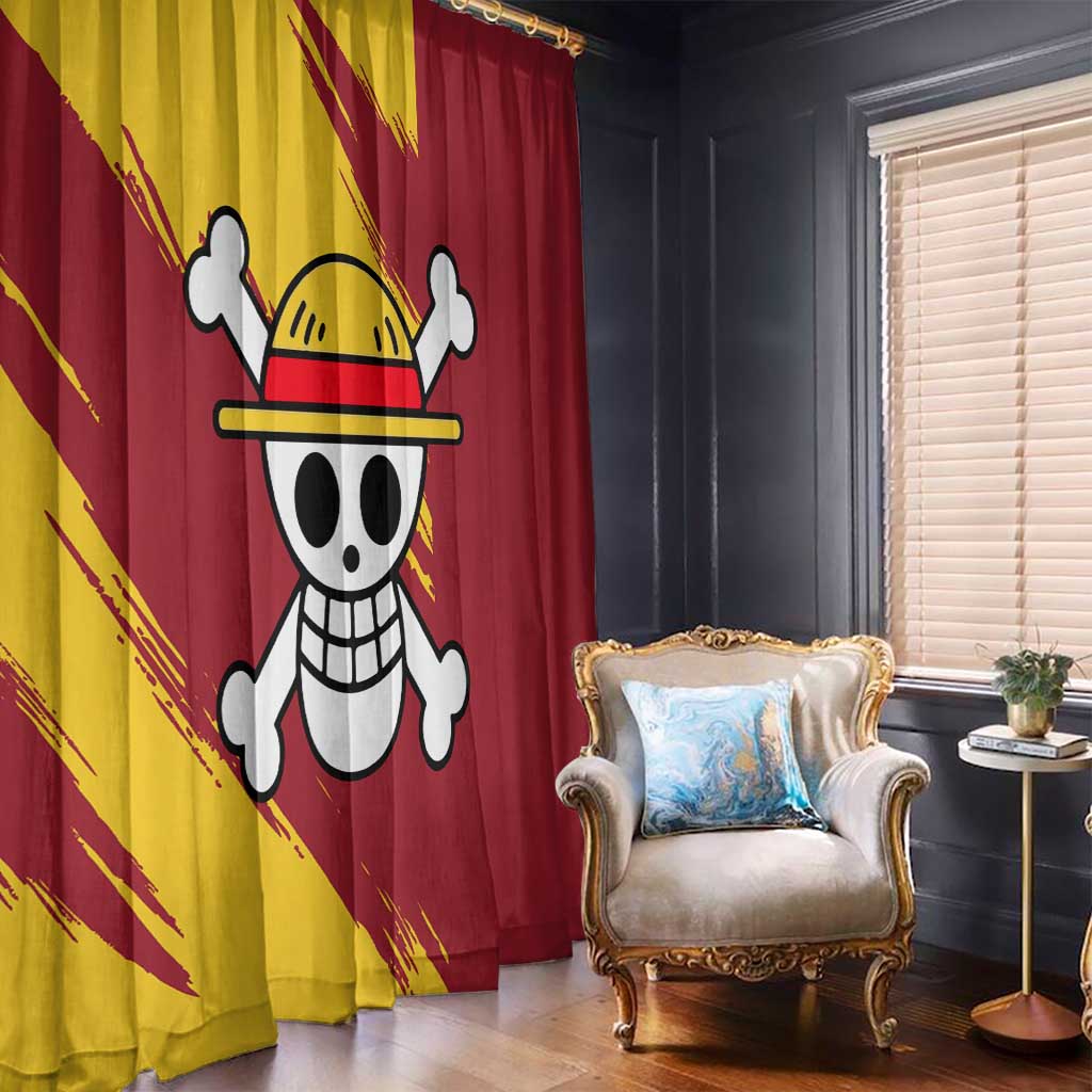 Monkey D. Luffy - One Piece Window Curtain Anime Uniform Style