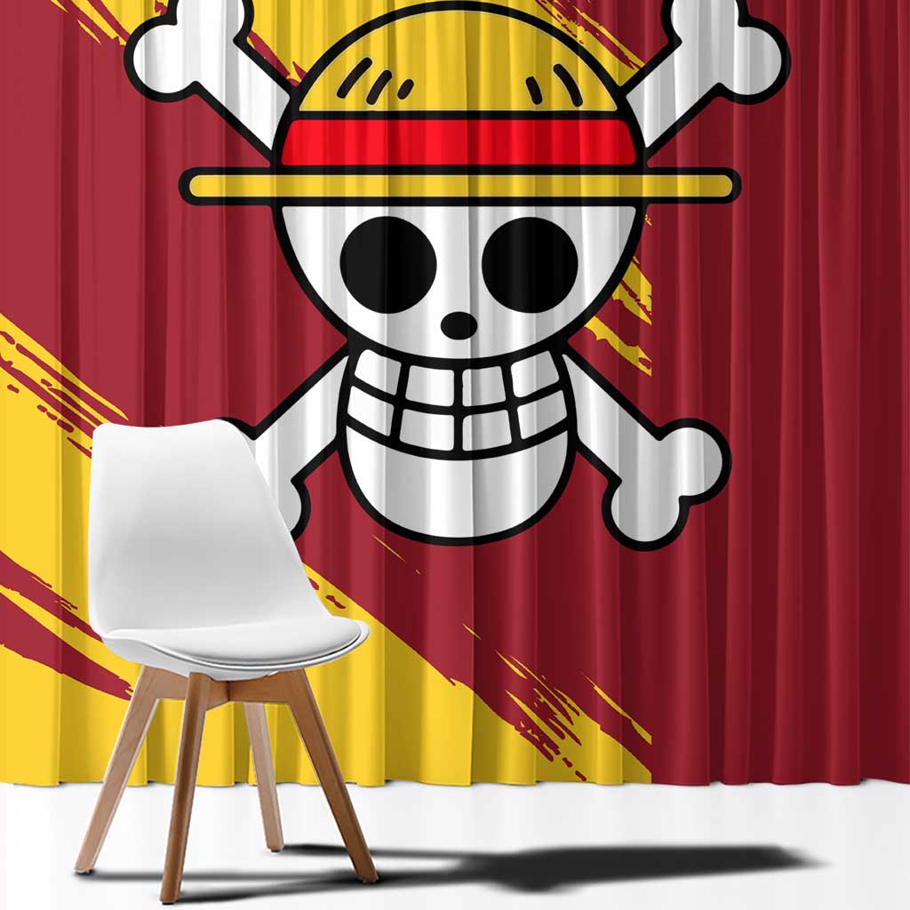 Monkey D. Luffy - One Piece Window Curtain Anime Uniform Style