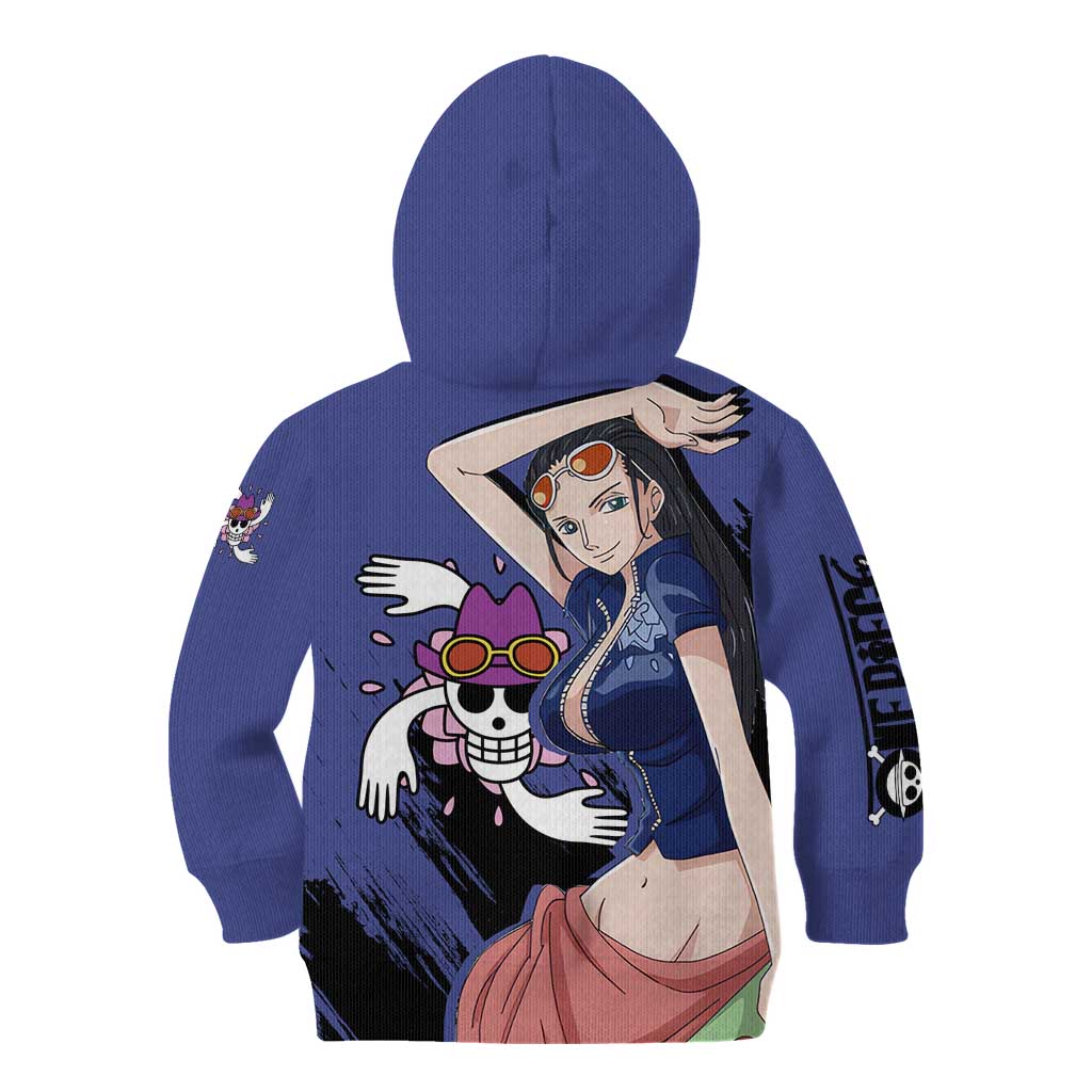 Nico Robin - One Piece Kid Hoodie Anime Style