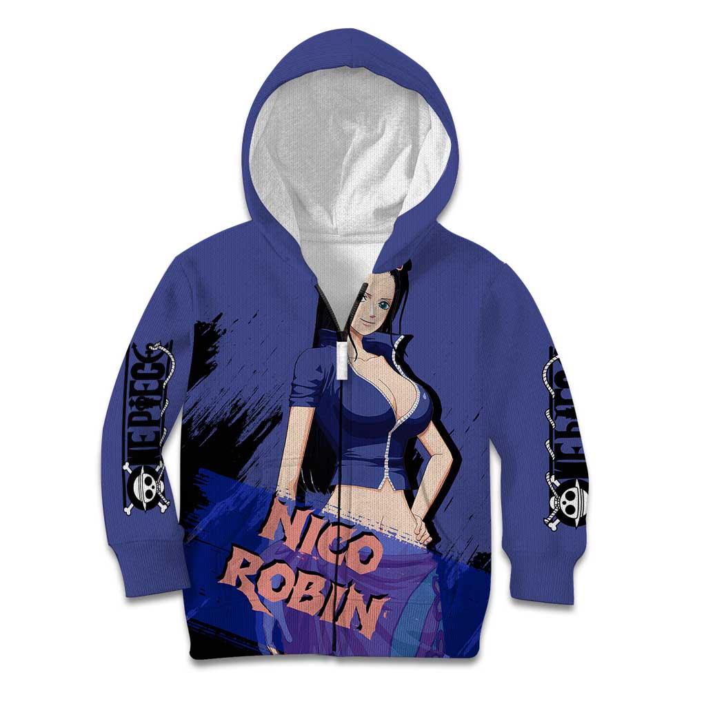 Nico Robin - One Piece Kid Hoodie Anime Style
