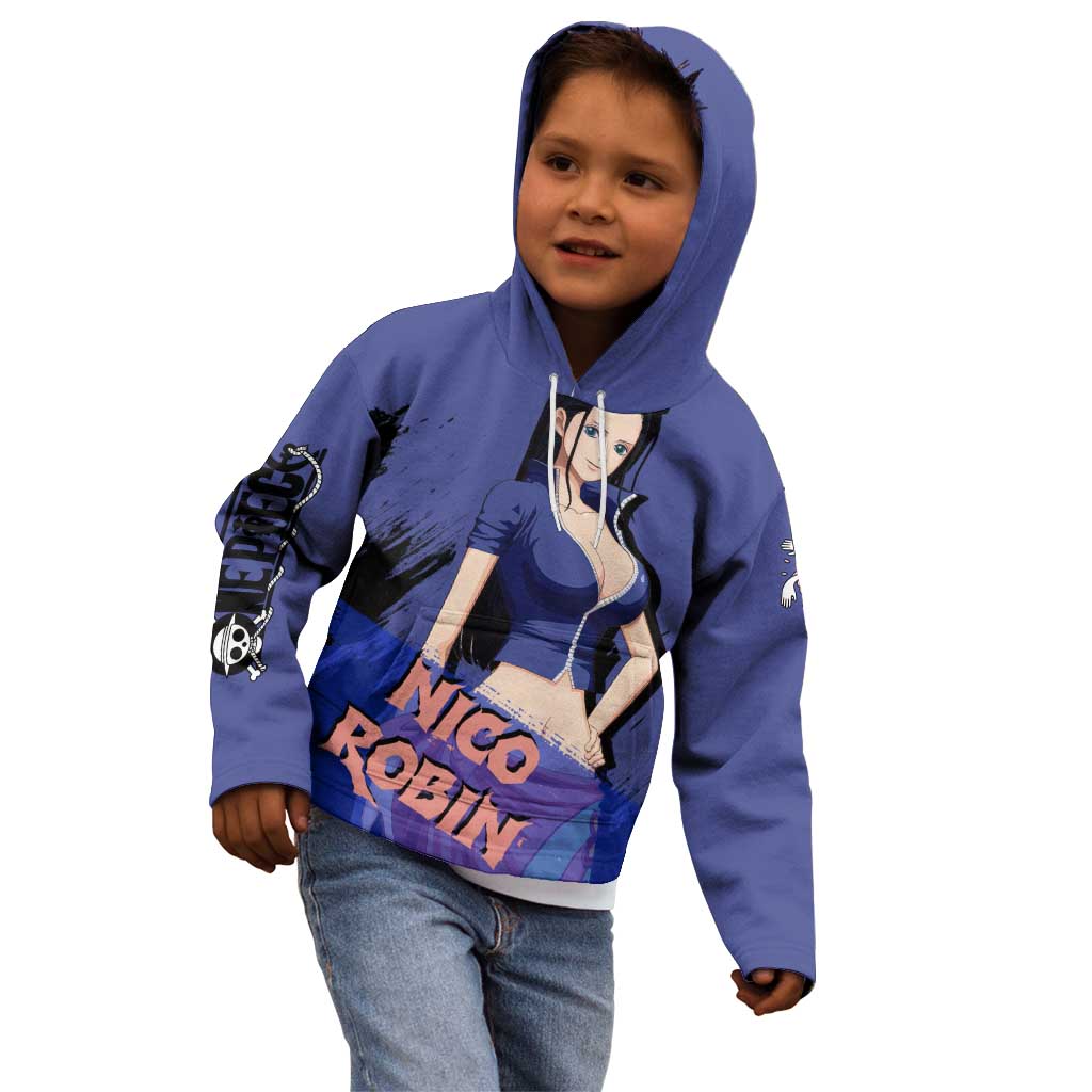 Nico Robin - One Piece Kid Hoodie Anime Style