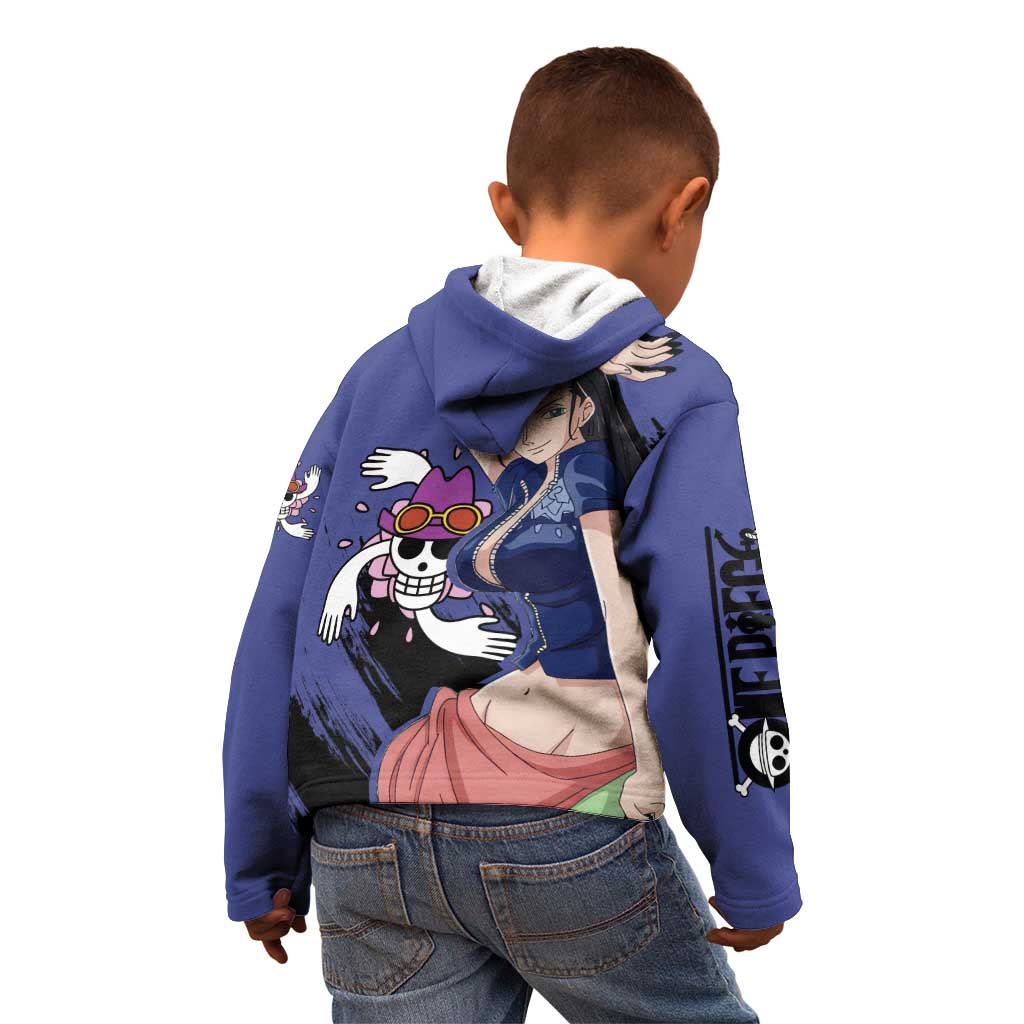 Nico Robin - One Piece Kid Hoodie Anime Style