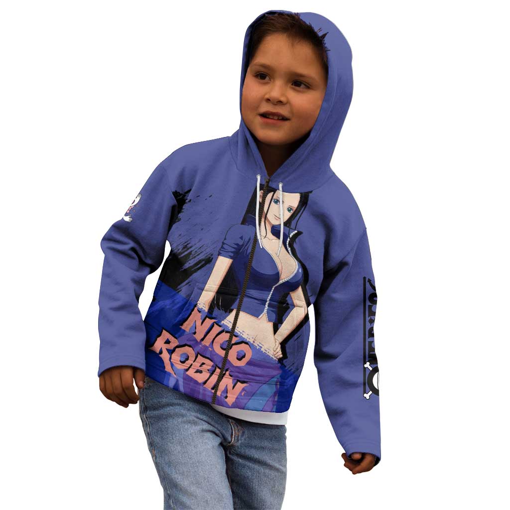 Nico Robin - One Piece Kid Hoodie Anime Style