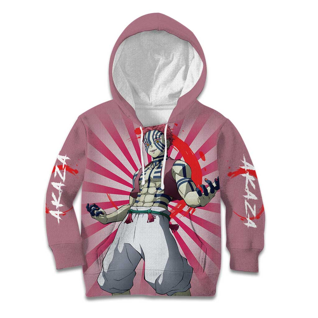Akaza - Demon Slayer Kid Hoodie Anime Style