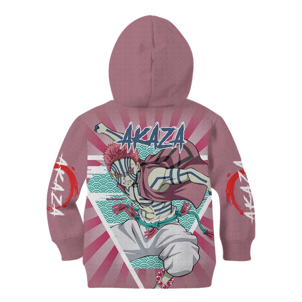 Akaza - Demon Slayer Kid Hoodie Anime Style