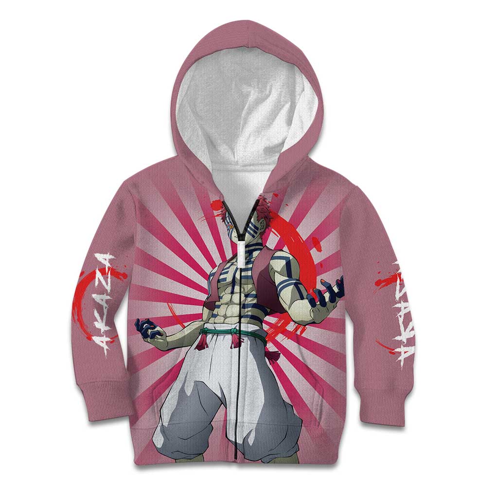 Akaza - Demon Slayer Kid Hoodie Anime Style
