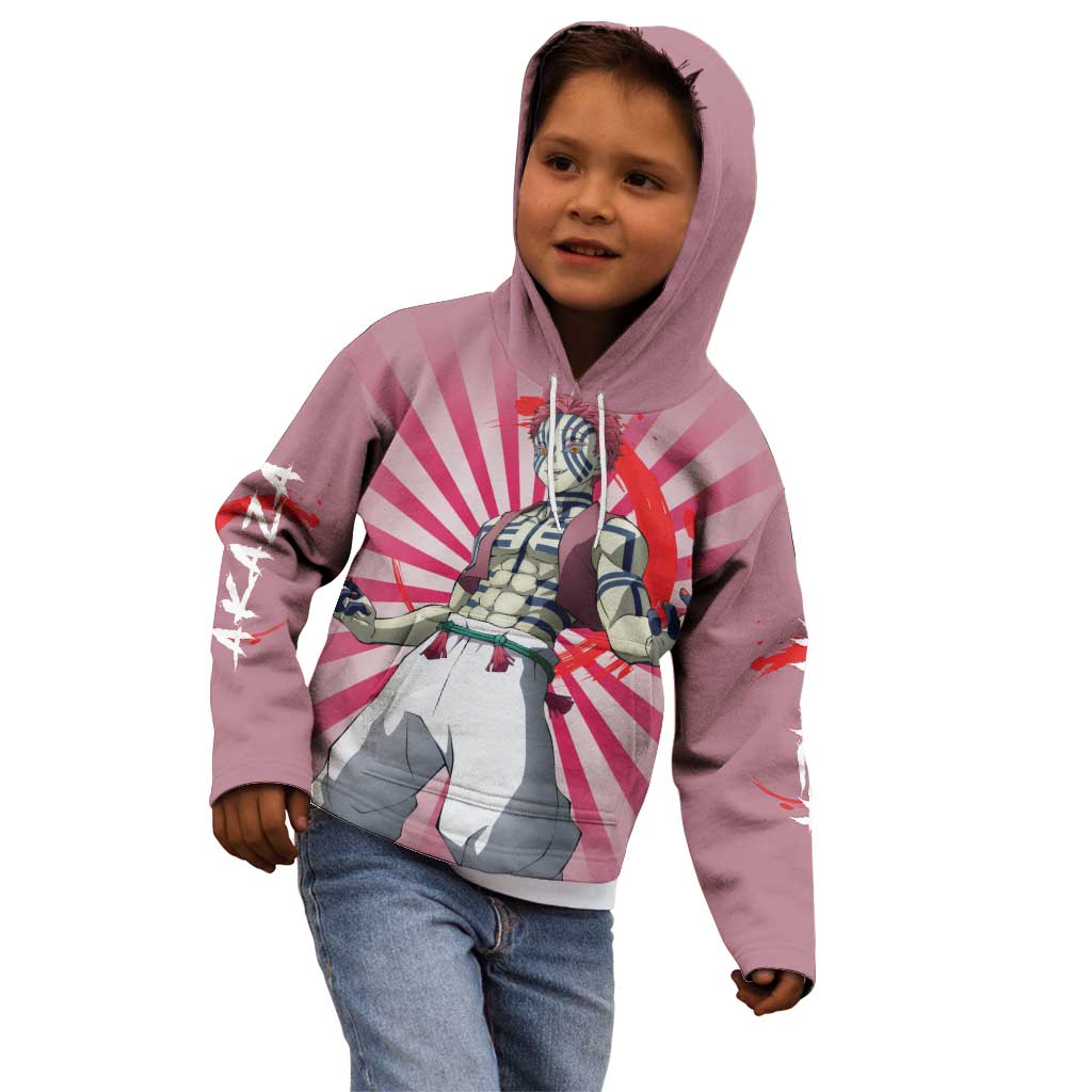 Akaza - Demon Slayer Kid Hoodie Anime Style