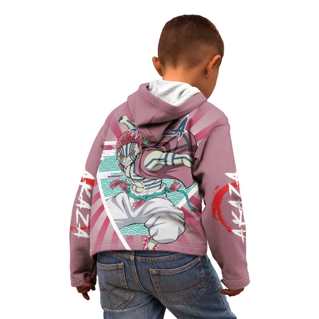 Akaza - Demon Slayer Kid Hoodie Anime Style
