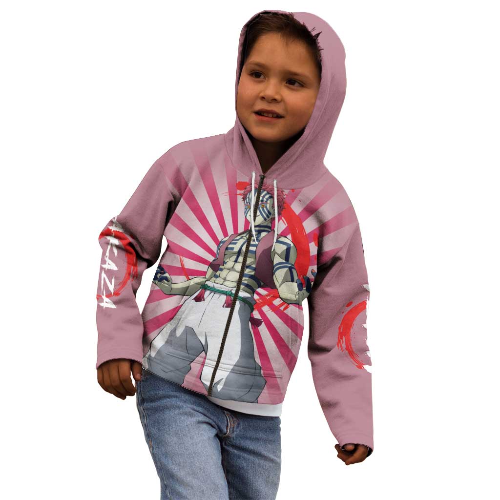 Akaza - Demon Slayer Kid Hoodie Anime Style