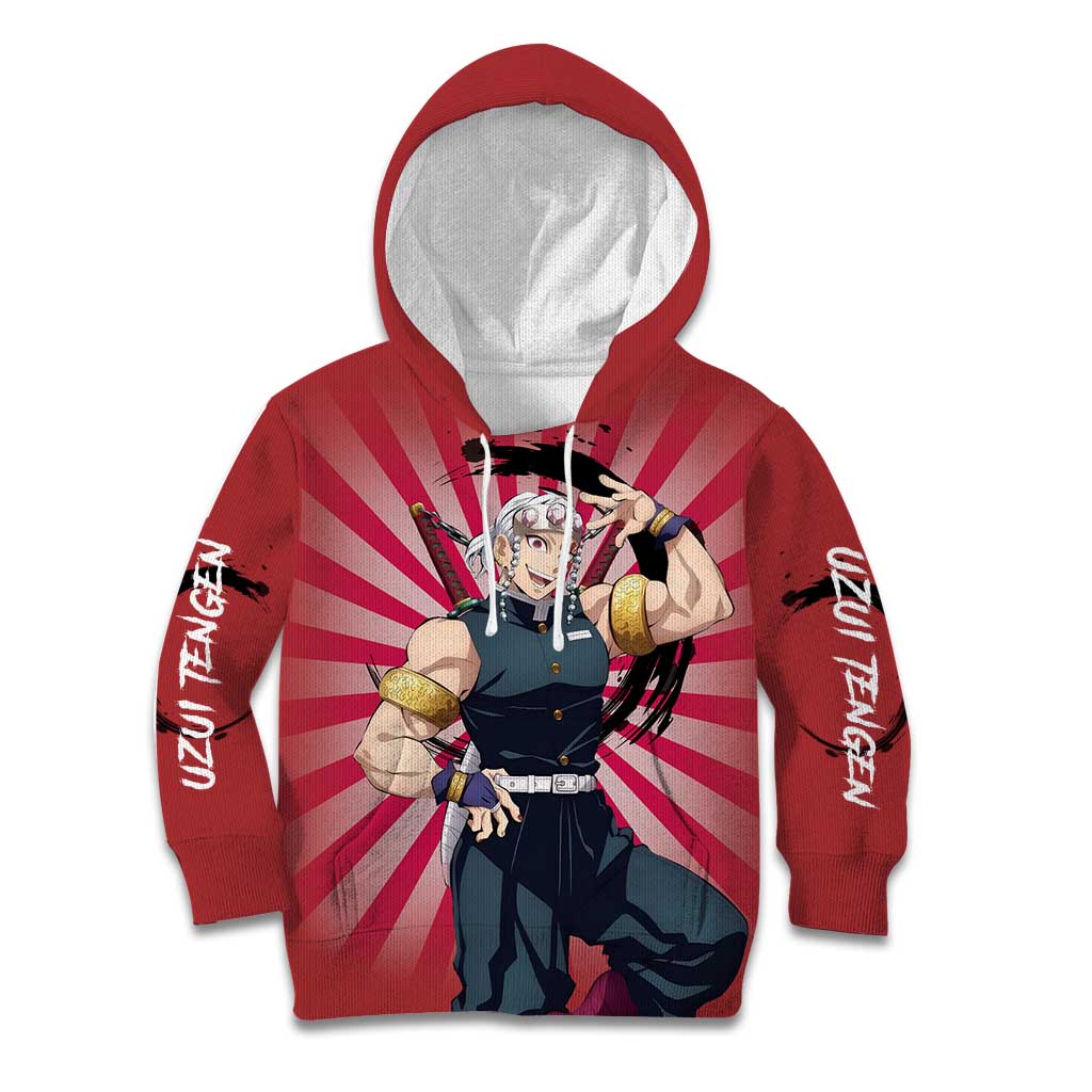 Tengen Uzui - Demon Slayer Kid Hoodie Anime Style