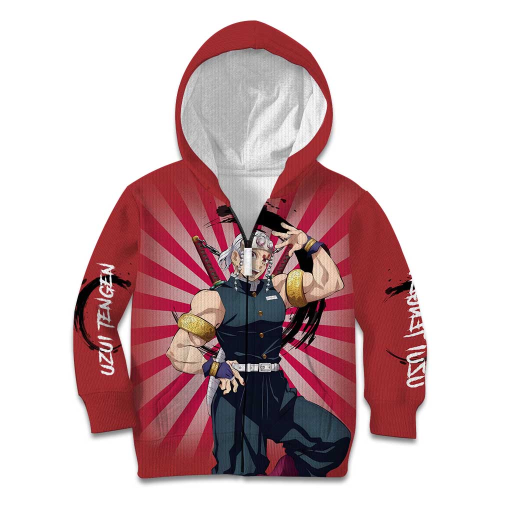 Tengen Uzui - Demon Slayer Kid Hoodie Anime Style