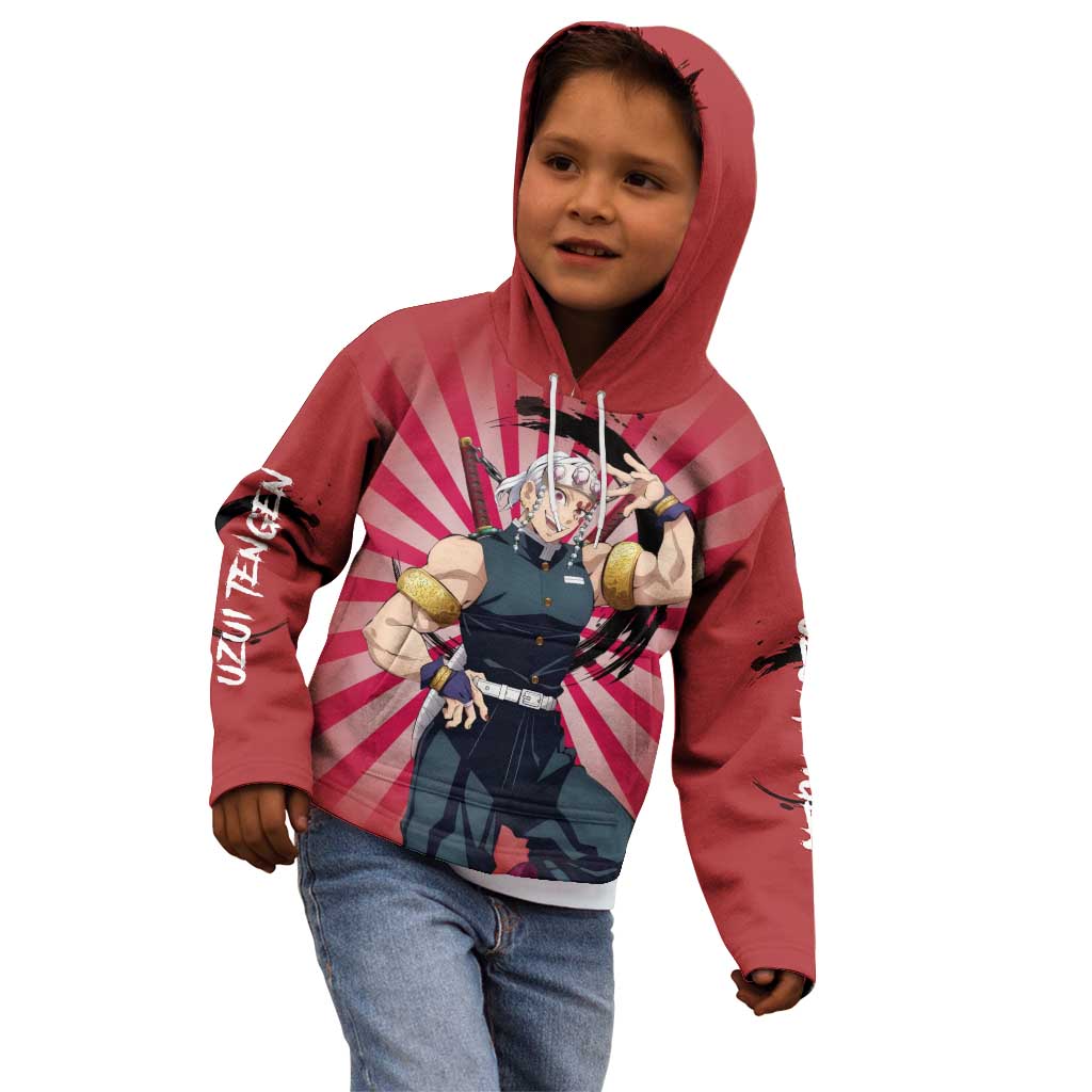 Tengen Uzui - Demon Slayer Kid Hoodie Anime Style