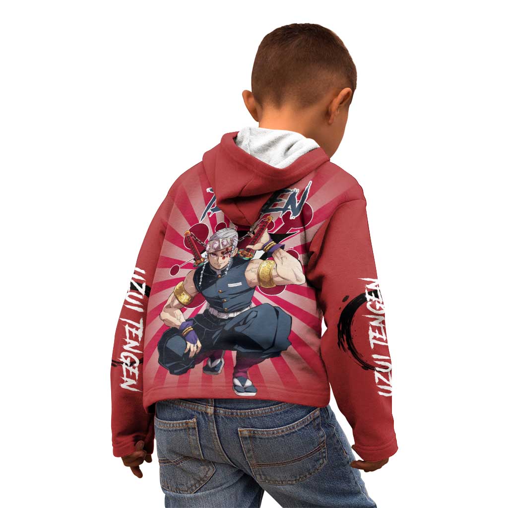 Tengen Uzui - Demon Slayer Kid Hoodie Anime Style