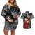 Goku Kid - Dragon Ball Couples Matching Off Shoulder Short Dress and Hawaiian Shirt Anime Mix Manga Style